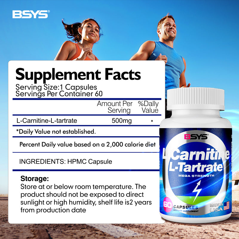 BSYS L-Carnitine L-Tartrate 60'S