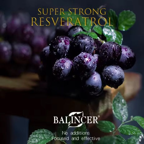 Resveratrol Capsules Support Cardiovascular Health, Antioxidants, Improve Immunity, and Promote Smooth Skin